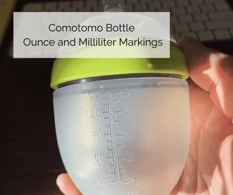 Comotomo Bottle Measurement marking