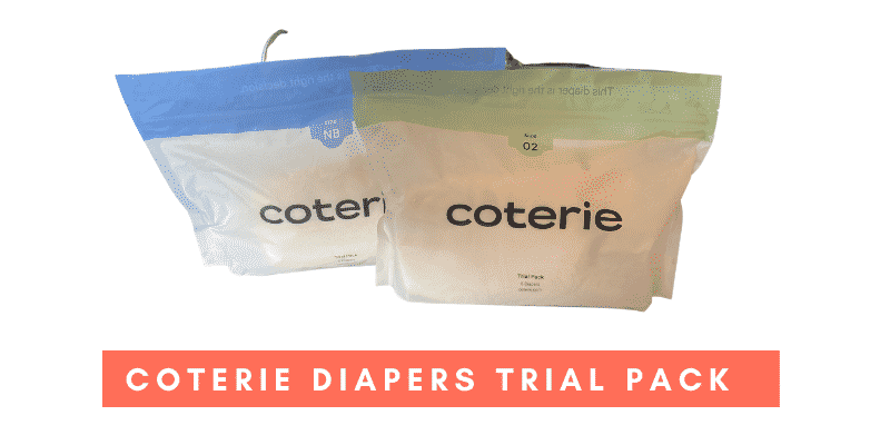 Coterie Diaper trial pack