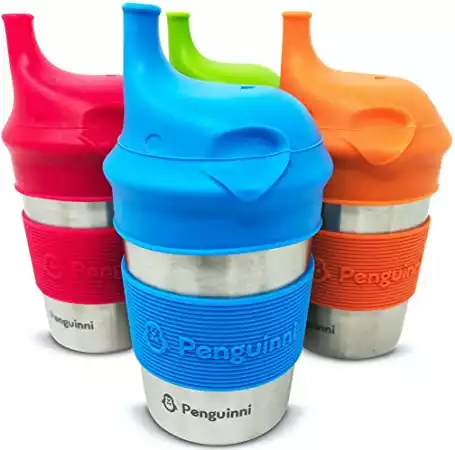 MYINNI Stainless Steel Trainer Sippy Cups