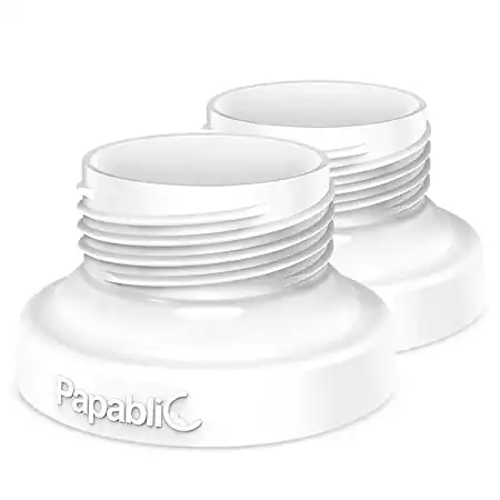 Papablic Direct Pump Bottle Adapter, for Spectra S1 S2 to use with Comotomo Baby Bottles