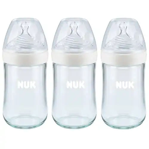 NUK Simply Natural Glass Bottles